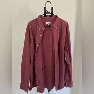 SONOMA Long sleeve button up shirt size XX2